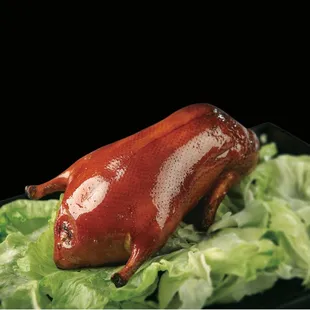 Roast Duck prepared to order and carved  table side 东坡烤鸭