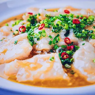 Sole fillet w Chinese Pickled Cabbage