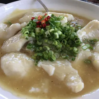 Sole Fillet With Scallions