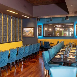 Elegant private dining room for your events