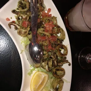 Grilled Calamari