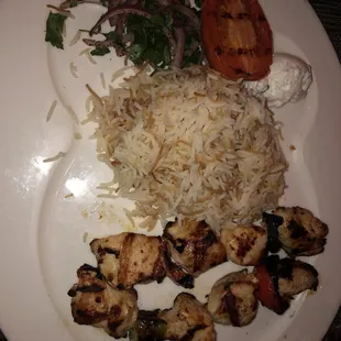 Chicken Kebab Dinner