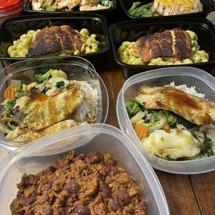 Customized meal prep