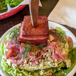 May 22, 2022; Wedge salad ($18).