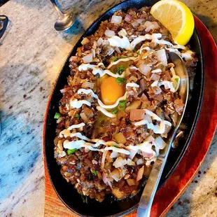 Sizzling Sisig