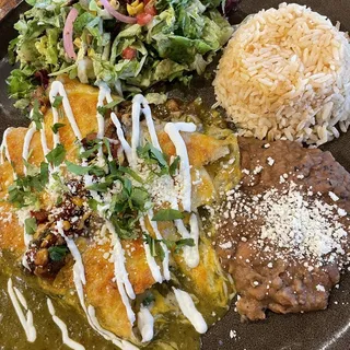 Citrus Grilled Chicken Enchilada