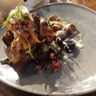Rustic Ancho Chili Grilled Farm Raised 1/2 Chicken