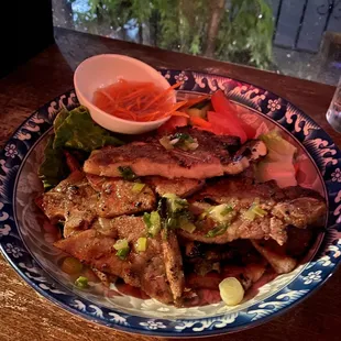 Grilled Slices of Berkshire Pork Chop