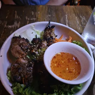 Chicken Skewers without peanut sauce