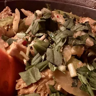 Iron Pot Lemongrass Curry w Bean Curd.