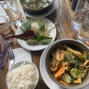 Beef Classic Vietnamese Beef Bones Broth Pho Iron Pot Lemongrass Curry with Tofu Viet Coffee with Condensed Milk