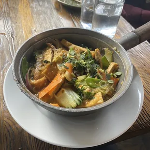 Iron Pot Lemongrass Curry with Tofu