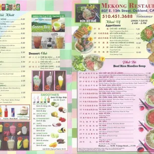 Menu 2021