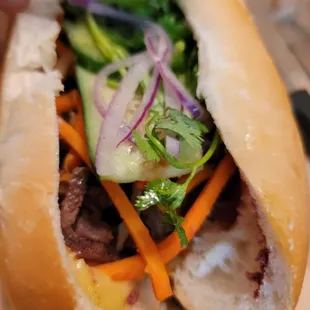 Grilled Beef Sandwich