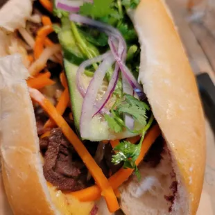 Grilled Beef Sandwich