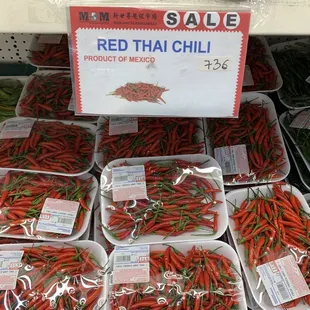 Red Thai chili May 2022