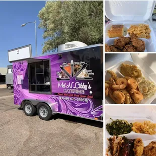 Mobile food trailer