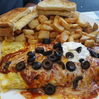 Enchilada Omelet