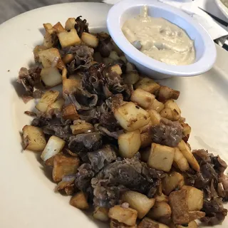 Roast Beef Hash & Eggs