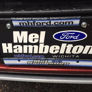 License plate