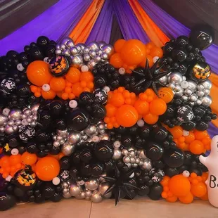 Outdoor holiday celebration