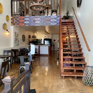 This is a view of the interior - they have just opened up to in-person dining.