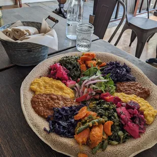 Veggie platter for 2