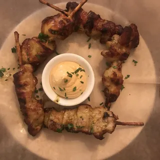 Turmeric Chicken Skewer