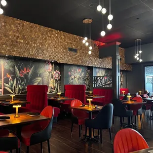 the interior of a restaurant