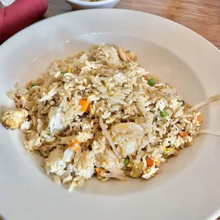 Crab fried rice ($20) - not much crab in here, tiny bits of crab were also cold :(