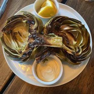 Grilled Artichokes