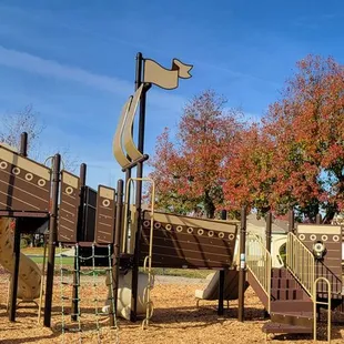 Nice design of dragon boat park