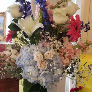 Stunning Bas Mitzvah flowers