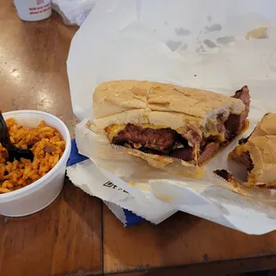 Very filling &amp; taste incredible! Prices were great! I got jambalaya and smoked sausage poboy Hot Sausage Poboy jambalaya