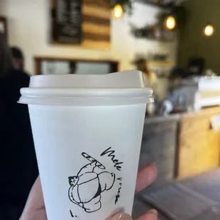 2/5/25 cortado to go