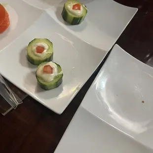 Cucumber bites