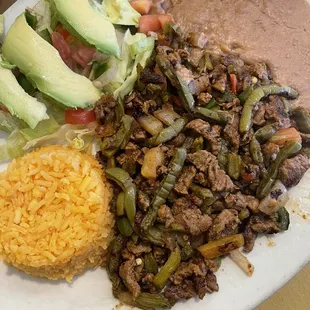 Nopalitos lunch special