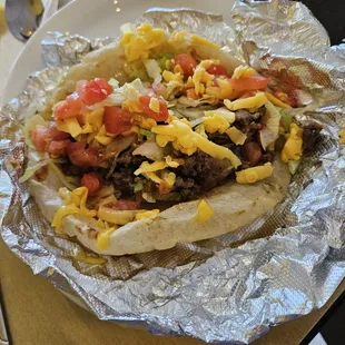 Puffy Taco Plate