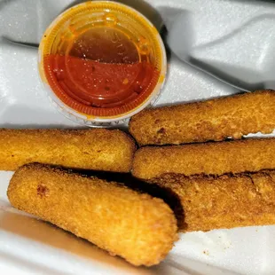 Mozzarella sticks w/ Mozzarella sticks