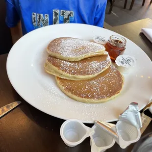 pancakes, food