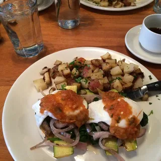 The Vegetarian benedict