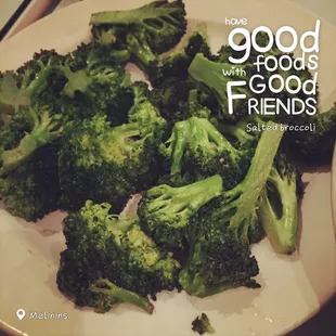 I have to say. If u go to melini, the broccoli is the one u definitely cannot miss.