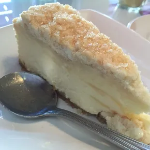 Lemon drop cheesecake