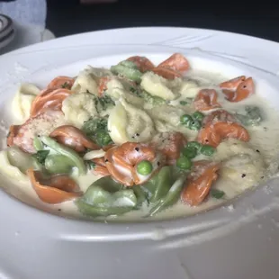 Tri-color tortellini