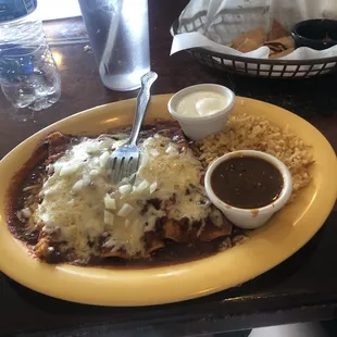 Cheese enchilada