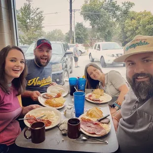 The four of us visited Ms. Melisa for brunch before our distillery tour while visiting the commonwealth's capitol.