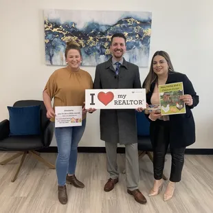 Just closed on a beautiful home with my wonderful first time homebuyers.