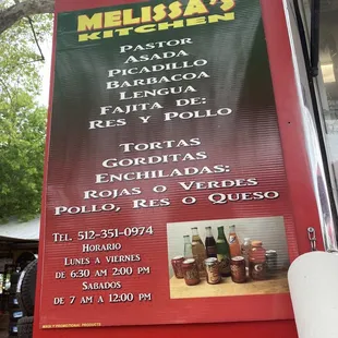 Phone number and hours