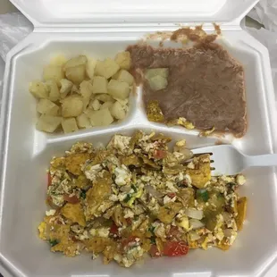 Migas plate $4