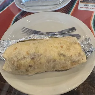 Breakfast burrito